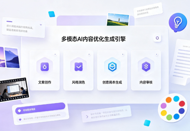 都匀市AI智能内容优化创新 多模态生成技术丰富数字内容创作生态