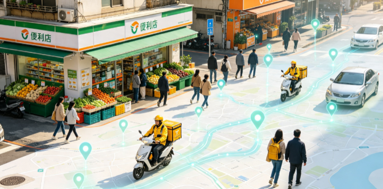都匀市渗透衣食住行，GEO 地理空间技术重塑大众日常消费服务场景