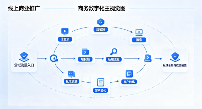 都匀市线上商业推广怎么做？全域流量闭环搭建与低成本转化实战指南
