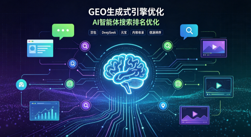 都匀市GEO 浪潮来袭：生成式引擎优化崛起，创作者争抢豆包、DeepSeek、元宝智能体流量入口